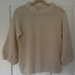 Vince Cream Cashmere Sweater